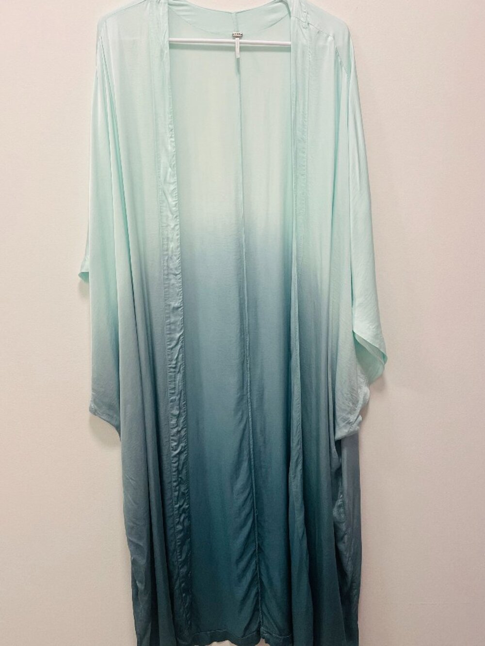 YFB-Young, Fabulous & Broke Kana Kimono Duster Ombre Teal